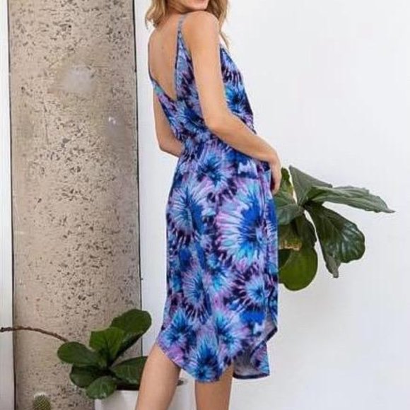 Ellis Tie Waist Strap Dress - Picture 7 of 7